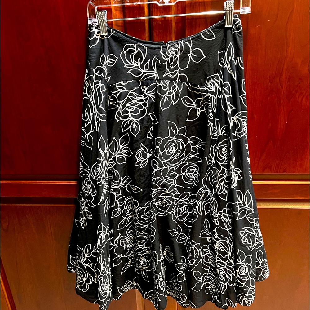 Black & White  Skirt